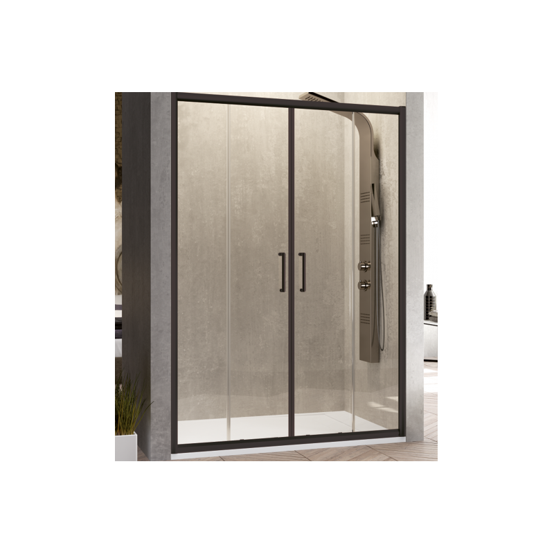 BEL-LA - BL100 - Frente de Ducha 2 fijos + 2 puertas correderas