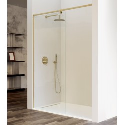 GRIFERIA ORO CEPILLADO TERMOSTATICA DUCHA YANET